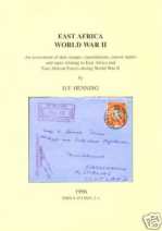 EAST AFRICA WORLD WAR II 
by Harry Henning EASC (1996)